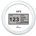 Wema GPS spedometer digital Hvidt