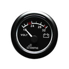 Wema Voltmeter 24 Volt Sort