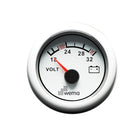 Wema Voltmeter 24 Volt Weiß