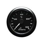 Wema Exhaust Temp. Instrument Black