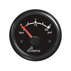 Wema Turbo-Druckmessgerät 0-2 barr Schwarz