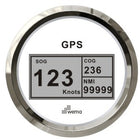 Wema GPS-Tacho digital Weiß RF