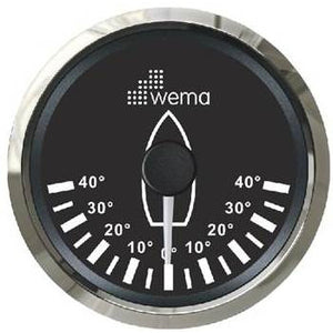 Wema Ruderanzeigeinstrument Schwarz RF