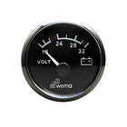 Wema Voltmeter 24 Volt Black RF