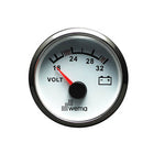 Wema Voltmeter 24 Volt Weiß RF