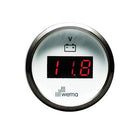 Wema Digit Voltmeter 12-24 Volt Weiß RF
