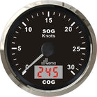 Wema Speedometer 30 kn Black RF