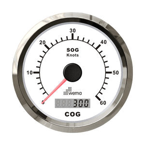 Wema Tachometer 60 kn Weiß RF