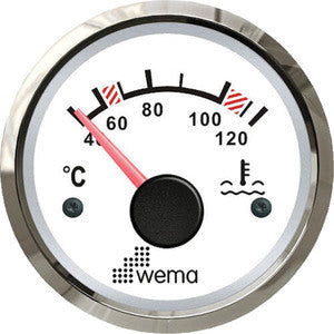 Wema Water temperature instrument NMEA2000 White RF
