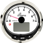 Wema Drehzahlmesser 7000 U/min NMEA2000 Weiß RF