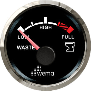 Wema Halteinstrument NMEA2000 Schwarz RF