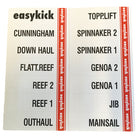 Easylock-Etikettenbogen