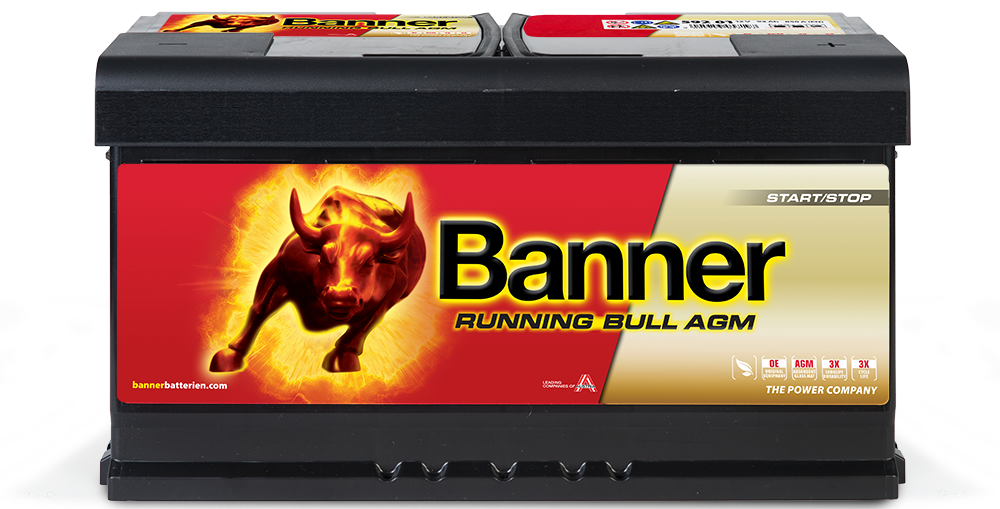 Banner Running Bull AGM batteri - 95 ah