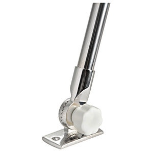 Foldbar LED-lysstang 360° rustfri stål 60 cm Osculati