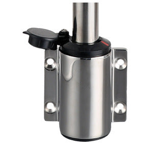 Osculati 360° lanterne 100 cm rustfrit stål med sort plast