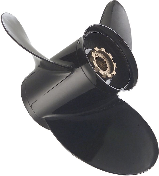 Mercury Marine Black Max 3-bladet aluminiumpropel 13,25 x 17 tommer RH 48-77344A45