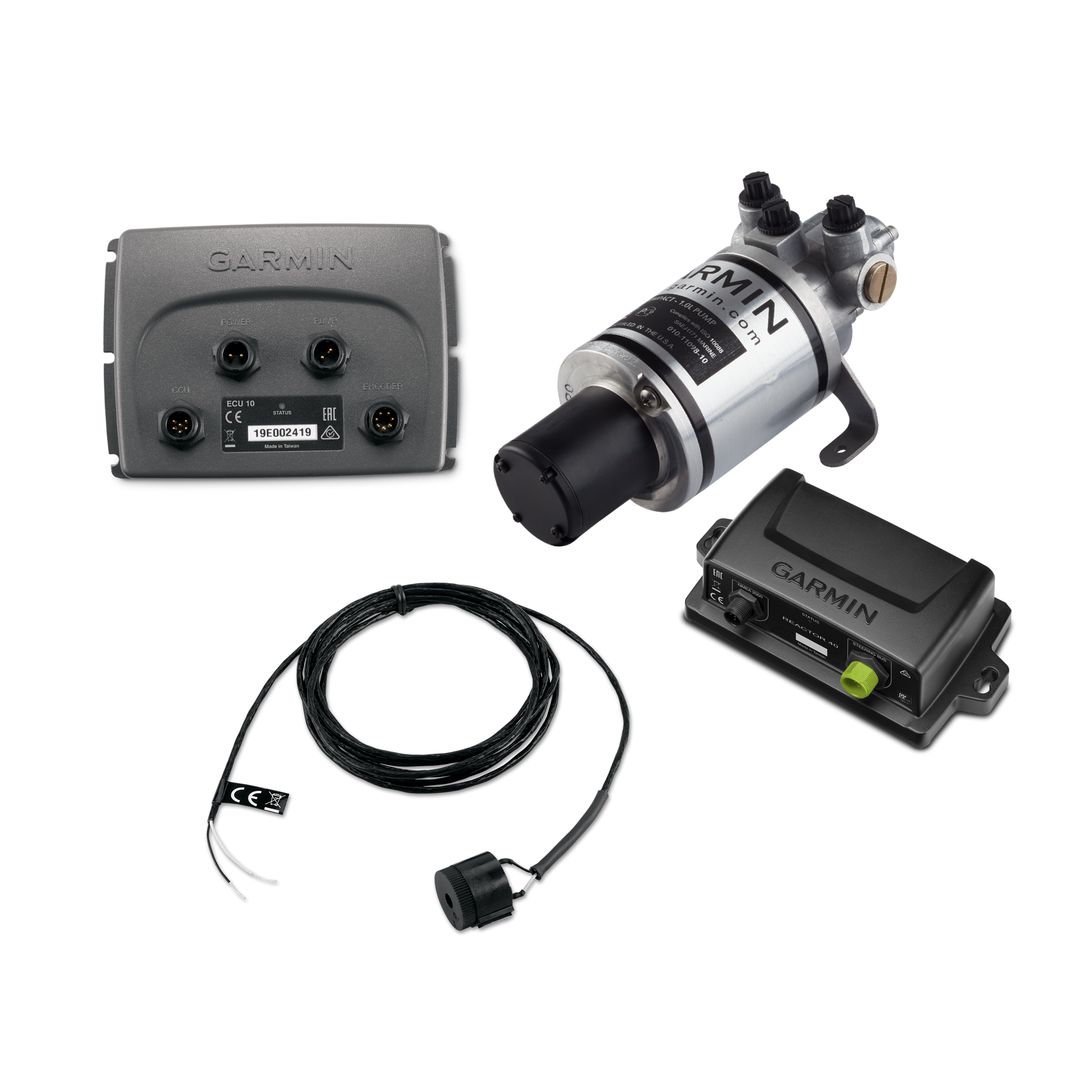 Garmin Compact Reactor™ 40 hydraulisk autopilot – startpakke