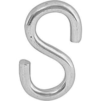 S-krog – 6 cm – galvaniseret/stål