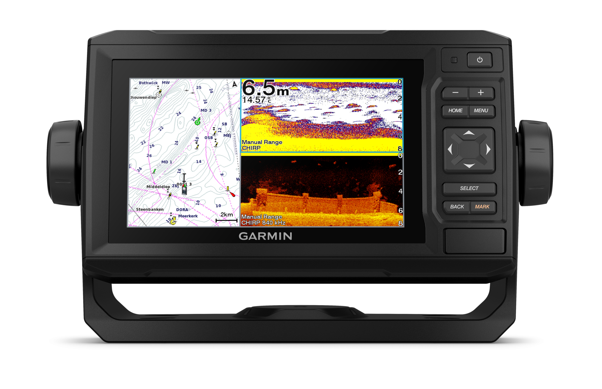 Garmin ECHOMAP™ UHD 62cv med GT24-TM transducer