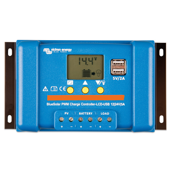 Victron BlueSolar PWM-LCD & USB 12/24V 5Amp