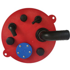 Kraftstofftank-Inspektionsdeckel - rot