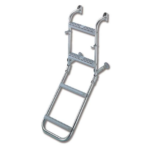Badeleiter rf 3-tr. 90° "Comfort" B:30 cm L:840 mm S0530003