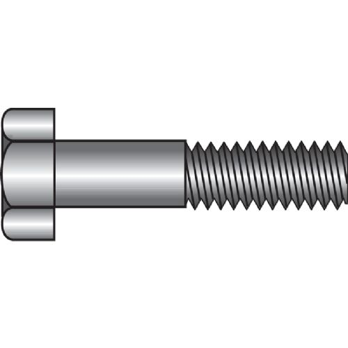 Bolt   12 x 50 DIN 931 A4  Pose á 50 stk.