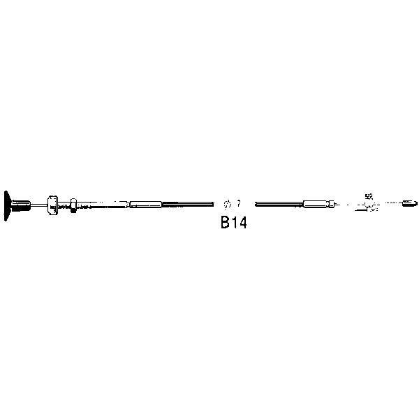 Ultraflex Stopkabel 38 fod