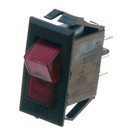 Switch with light for electrical panels 126.0060-83