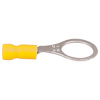 Ring connector yellow 6.4mm - 100pcs