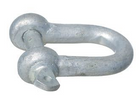 1852 Schäkel mit Flügelschraube verzinkt 16mm