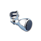 Schnelldreher für Lenkrad rostfrei F/Ø: 20-25 mm Knopf Ø: 40 mm H: 52 mm L5125038