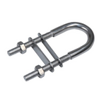 U-Bügelmaterial 12mm, Gewinde 10mm, Abstand 50mm