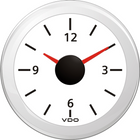 Vdo-Uhr 12 V, weiß ø52 mm