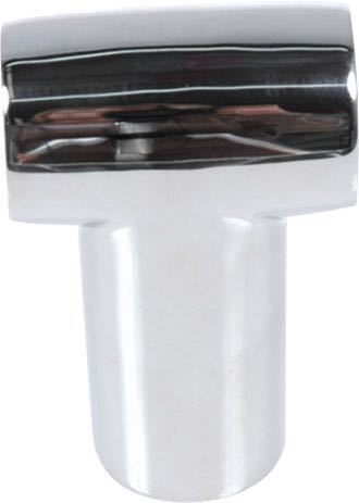 T-Stück ø25mm - 90 Grad lang Edelstahl, mit Ritzel