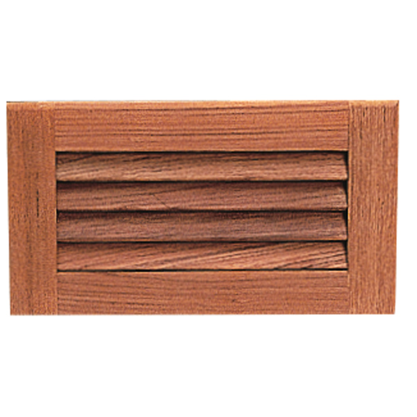 Roca ventilatiosrist teak 16 x 20,5cm