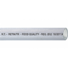 Clear pvc hose cross weave food quality 25mm, roll 50m