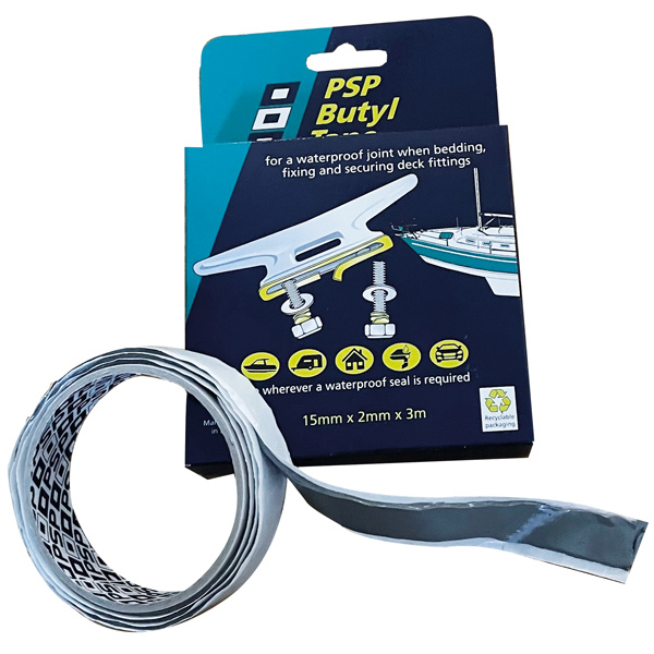 Psp Butyl tape grå 15 x 2 mm x 3 m