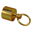 Towing eye brass with ring Ø25 mm