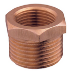 Guidi Nippelmuffe  1/2 - 3/8" bronze