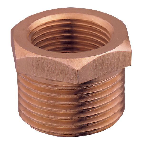 Guidi Nippelmuffe  1/2 - 3/8" bronze