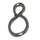 S-hook nickel-plated SH19 Ø1.5 mm 3.5x9x17.5 mm