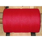 Medaljesnor X-flettet PP rød 2,5 mm x 500 m