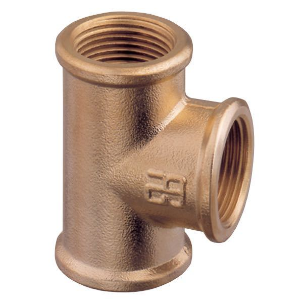 Guidi T- stykke  1/2" bronze