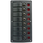1852 electrical panel with automatic fuses 8 contacts