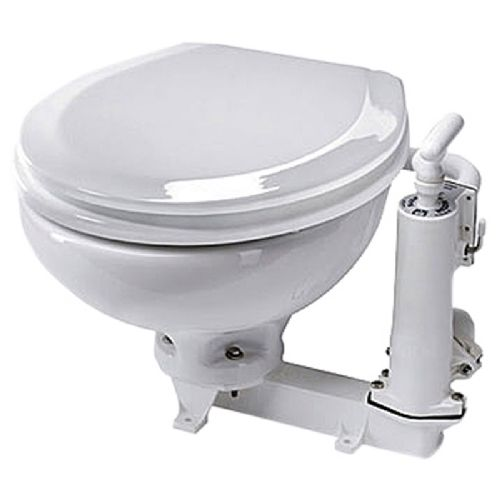 RM69   Standard marinetoilet med træsæde og -låg*   102.W