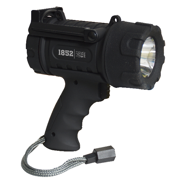 1852 spot 10W bright LED 500 Lumen genopladelig