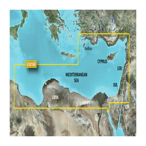 BlueChart® g3 HXEU016R - Mediterranean Southeast