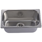 Vask rustfri rektangulær 330x330/350x350 mm H150 Z0830330