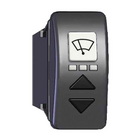 Schalter mit Wischroboter 12/24V - zwei Motoren